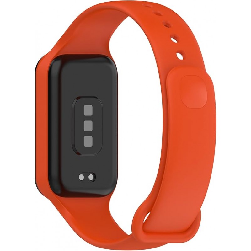Ανταλλακτικό λουράκι Xiaomi Smart Band 8 Active / Smart Band 2 Wristband Silicone Orange