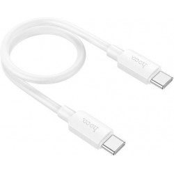 Καλώδιο Data Hoco X96 Hyper Charging Data Cable 60W Type-C to Type-C 0.25m White
