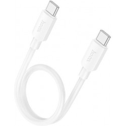 Καλώδιο Data Hoco X96 Hyper Charging Data Cable 60W Type-C to Type-C 0.25m White
