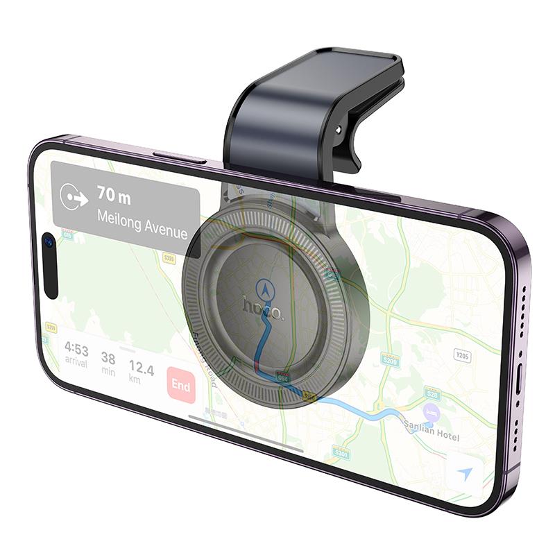 Βάση Αυτοκινήτου Hoco H59 Magnetic Show Ring Car Holder Black