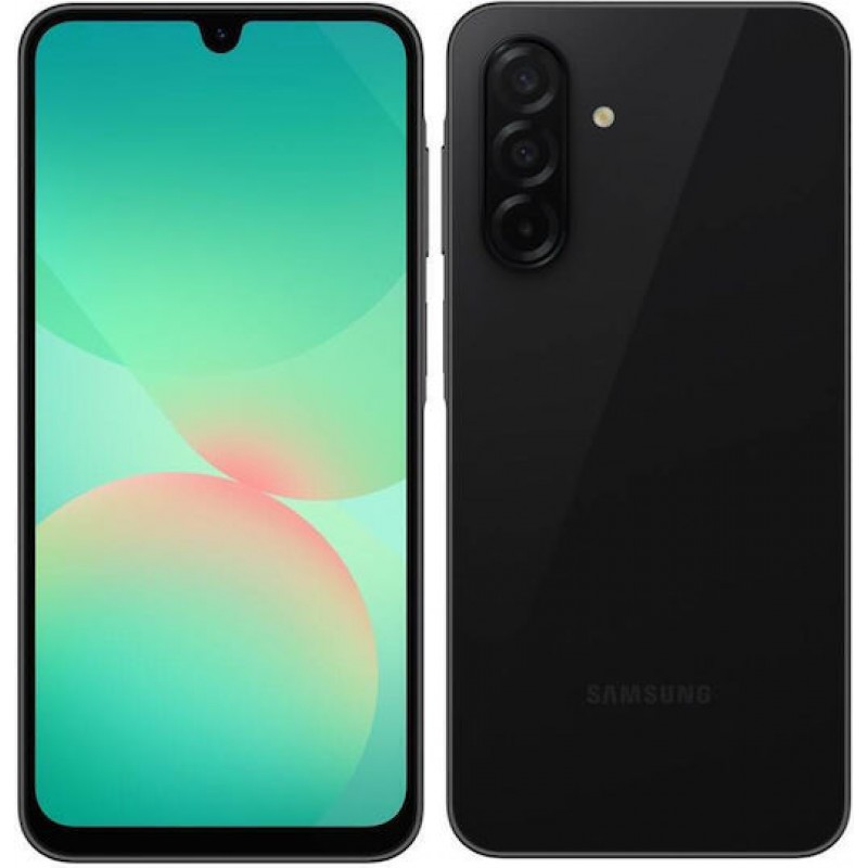 Samsung Galaxy A26 5G Dual SIM (6GB/128GB) Black με 2 Χρόνια Εγγύηση Samsung Galaxy A26 5G Dual SIM (6GB/128GB) Black με 2 Χρόνια Εγγύηση