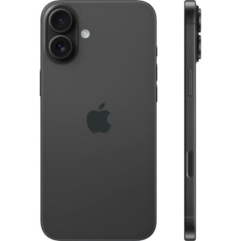Apple iPhone 16 Plus 5G GR (8GB/128GB) Black με 2 Χρόνια Εγγύηση Apple iPhone 16 Plus 5G GR (8GB/128GB) Black με 2 Χρόνια Εγγύηση