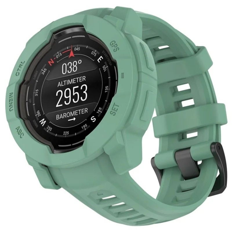Θήκη TPU Protective Cover Garmin Instinct 3 (45mm) Green