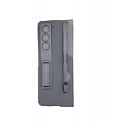 Θήκη Leather Kickstand with Pen Slot Samsung Galaxy Z Fold5 5G SM-F946 Grey