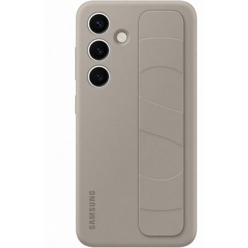 Θήκη Samsung Galaxy S24+ Plus SM-S926 Standing Grip Cover EF-GS926CUEGWW Taupe (Original)