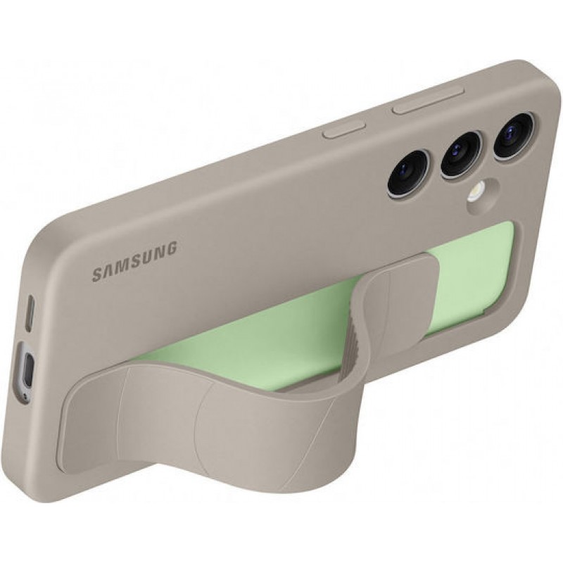Θήκη Samsung Galaxy S24+ Plus SM-S926 Standing Grip Cover EF-GS926CUEGWW Taupe (Original)