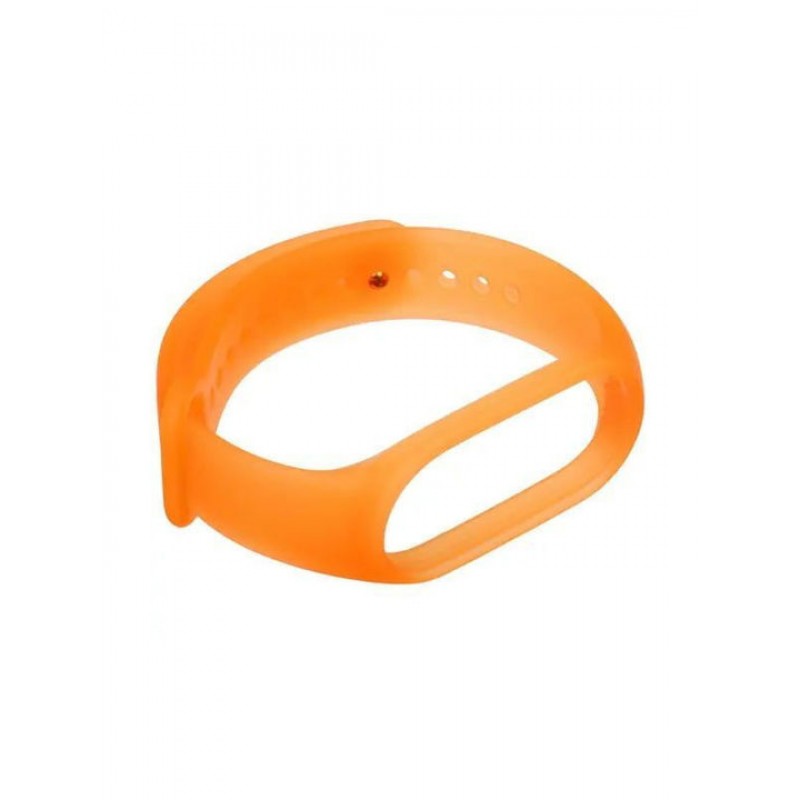Ανταλλακτικό λουράκι Xiaomi Smart Band 7 Strap Silicone Neon Orange (Original)