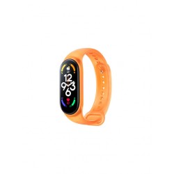 Ανταλλακτικό λουράκι Xiaomi Smart Band 7 Strap Silicone Neon Orange (Original)