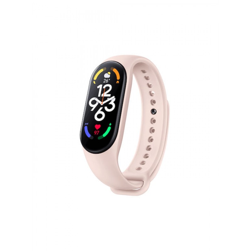Ανταλλακτικό λουράκι Xiaomi Smart Band 7 Strap Silicone Pink (Original)