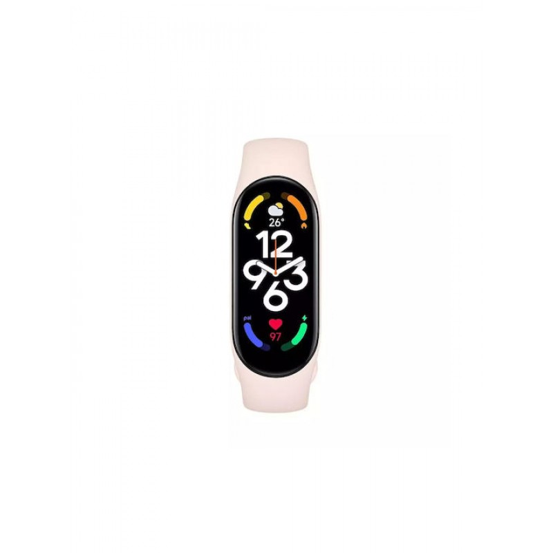 Ανταλλακτικό λουράκι Xiaomi Smart Band 7 Strap Silicone Pink (Original)