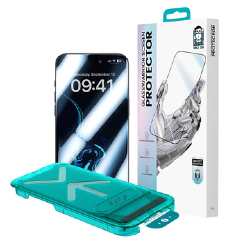 Γυαλί Προστασίας Benks Glass Warrior Apple iPhone 16 Pro Max (6.9") Tempered Glass Privacy Black