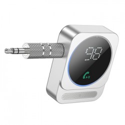 Bluetooth Αυτοκινήτου Borofone Audio Bluetooth Receiver Aux BC52 True Way Silver Bluetooth Αυτοκινήτου Borofone Audio Bluetooth Receiver Aux BC52 True Way Silver