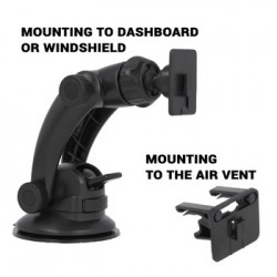 Βάση Αυτοκινήτου Vennus  O 11 Mini DVD Air Vent and Windshield Mount Black
