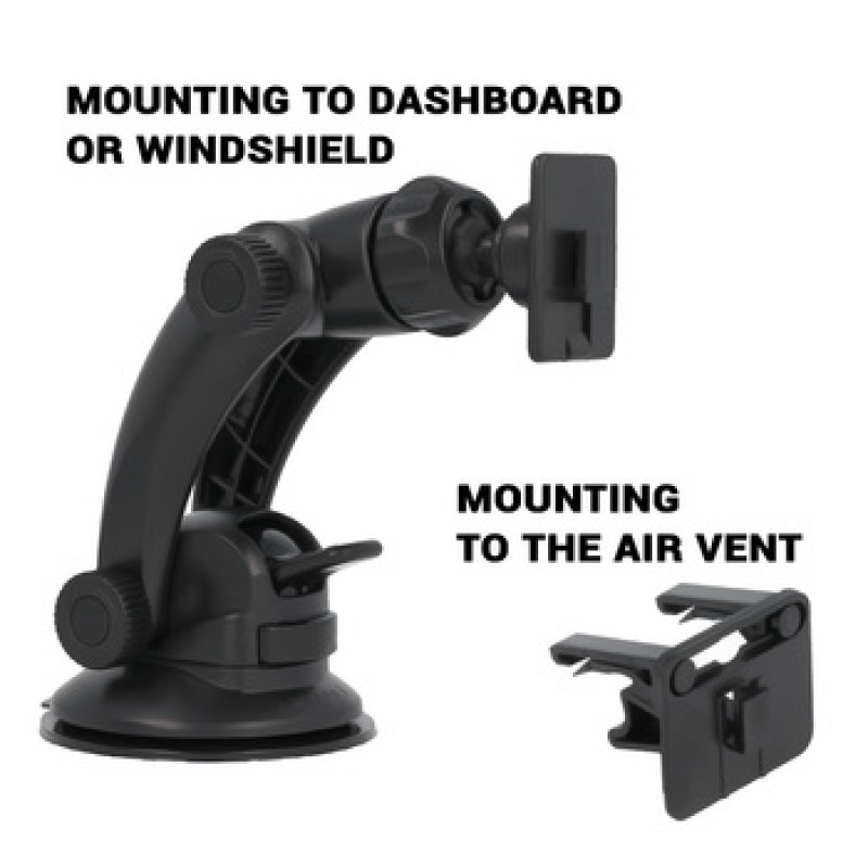 Βάση Αυτοκινήτου Vennus  O 11 Mini DVD Air Vent and Windshield Mount Black