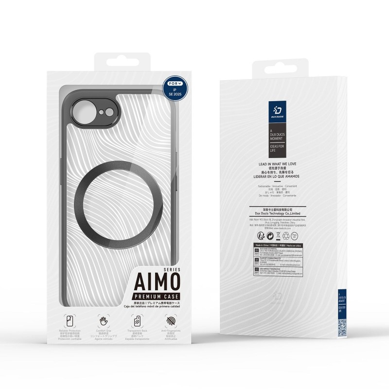 Θήκη Dux Ducis Aimo Mag Case With Magsafe Apple iPhone 16e (6.1") Black