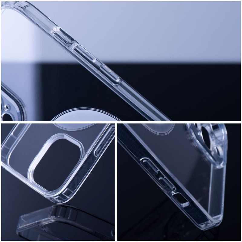 Θήκη Clear Mag Cover Case With Magsafe iPhone 16e (6.1") Transparent
