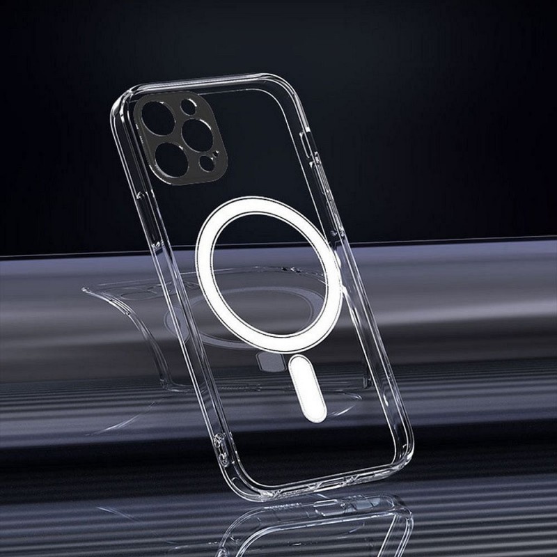 Θήκη Clear Mag Cover Case With Magsafe iPhone 16e (6.1") Transparent