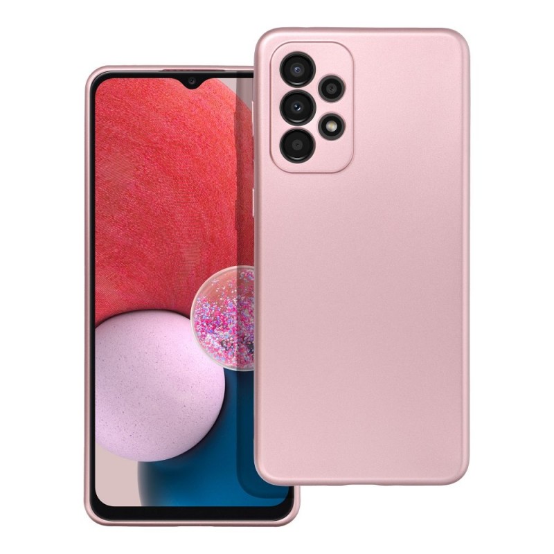 Θήκη Metallic Case Samsung Galaxy A52 SM-A525/ A52 5G SM-A526/ A52s SM-A528B Pink