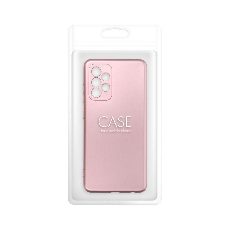 Θήκη Metallic Case Samsung Galaxy A52 SM-A525/ A52 5G SM-A526/ A52s SM-A528B Pink