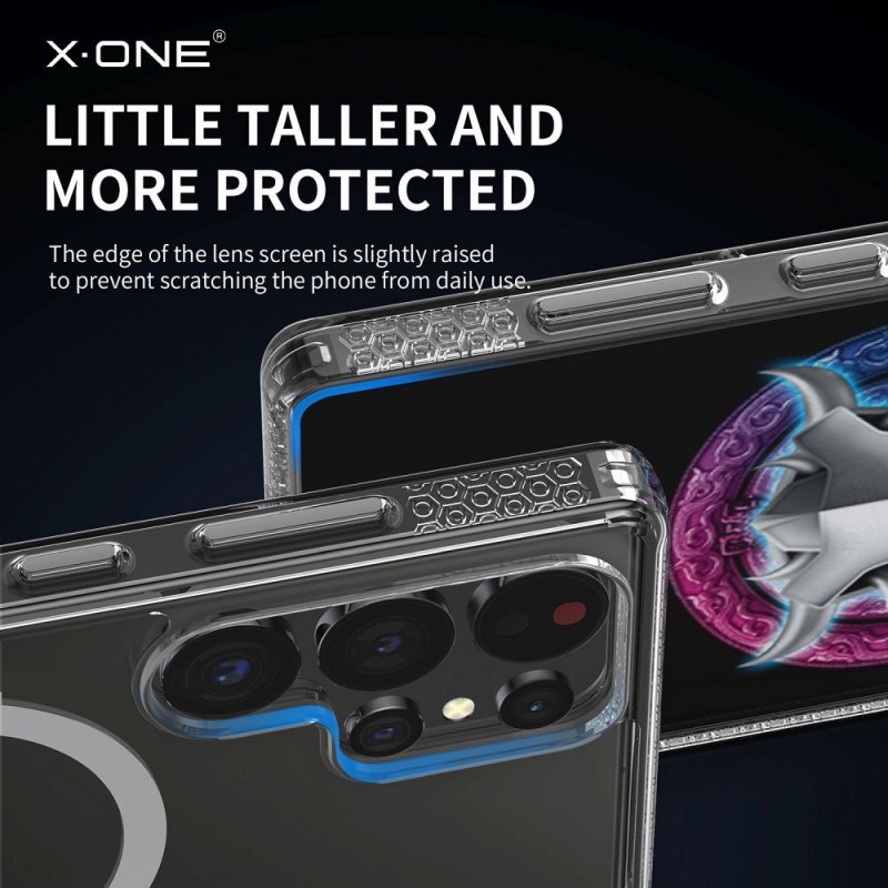 Θήκη X-ONE Dropguard Magnetic Case Pro With Magsafe Samsung Galaxy S25 Ultra S938 Clear
