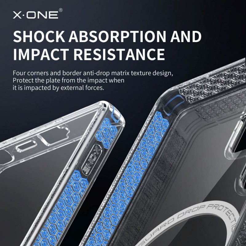 Θήκη X-ONE Dropguard Magnetic Case Pro With Magsafe Samsung Galaxy S25 Ultra S938 Clear