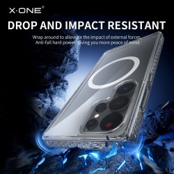 Θήκη X-ONE Dropguard Magnetic Case Pro With Magsafe Samsung Galaxy S25 Ultra S938 Clear