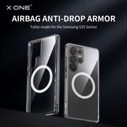Θήκη X-ONE Dropguard Magnetic Case Pro With Magsafe Samsung Galaxy S25 Ultra S938 Clear