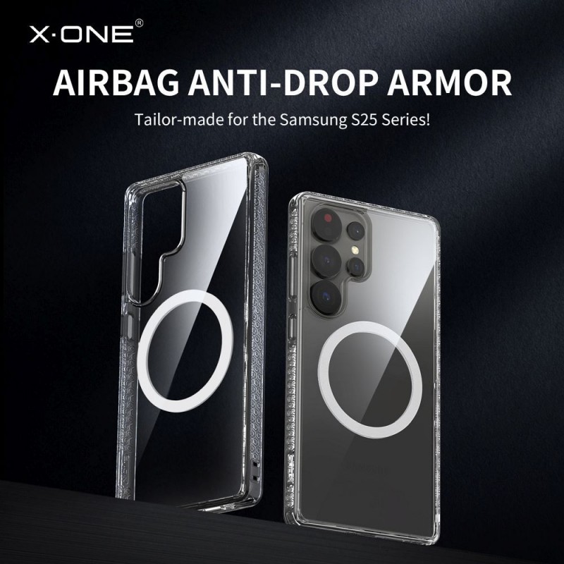 Θήκη X-ONE Dropguard Magnetic Case Pro With Magsafe Samsung Galaxy S25 Ultra S938 Clear