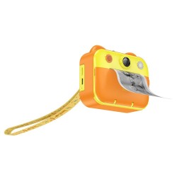 Κάμερα Hoco Digital Kids Camera with Printer And Selfie Function DV204 Yellow