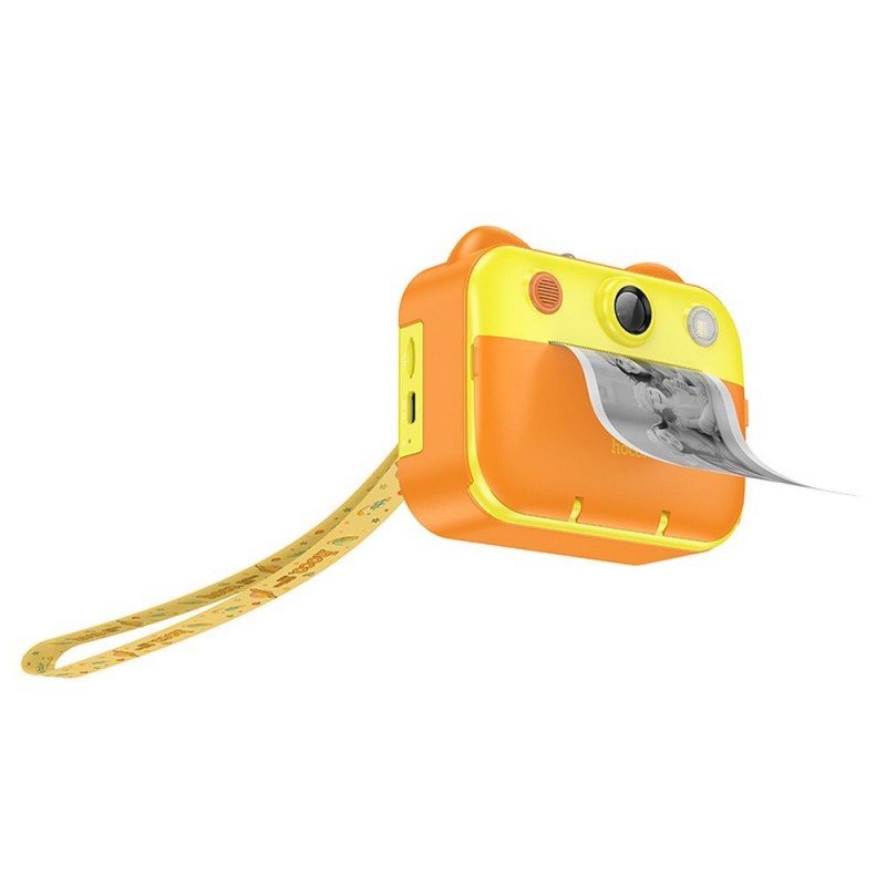 Κάμερα Hoco Digital Kids Camera with Printer And Selfie Function DV204 Yellow