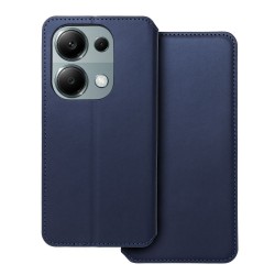 Θήκη Dual Pocket Book Case Xiaomi Redmi Note 13 Pro 4G / Poco M6 Pro / Note 14S 4G Navy Blue