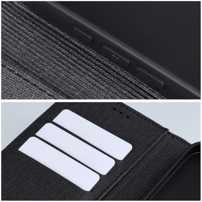 Θήκη Gomma Book Case Apple iPhone 16e (6.1") Black