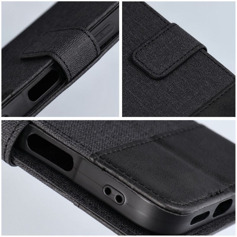 Θήκη Gomma Book Case Apple iPhone 16e (6.1") Black