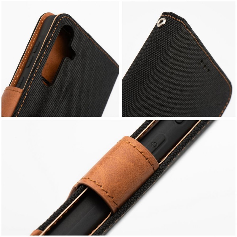 Θήκη Jeans Book For Samsung Galaxy A52 SM-A525/ A52 5G SM-A526/ A52s SM-A528B Black