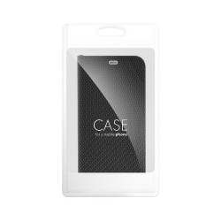 Θήκη Luna Book Carbon Xiaomi Redmi Note 13 Pro 4G / Poco M6 Pro / Note 14S 4G Black