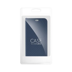 Θήκη Luna Book Carbon Xiaomi Redmi Note 13 Pro 4G / Poco M6 Pro / Note 14S 4G Blue