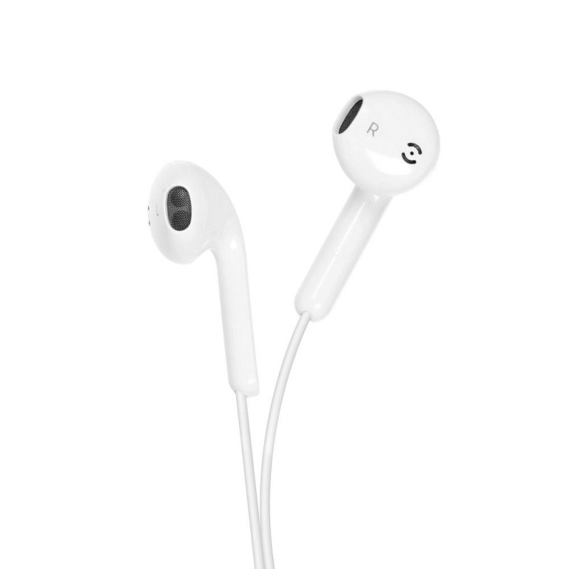 Ακουστικά Handsfree FORCELL F-Audio HR-ME25 Lightning With Microphone White Ακουστικά Handsfree FORCELL F-Audio HR-ME25 Lightning With Microphone White