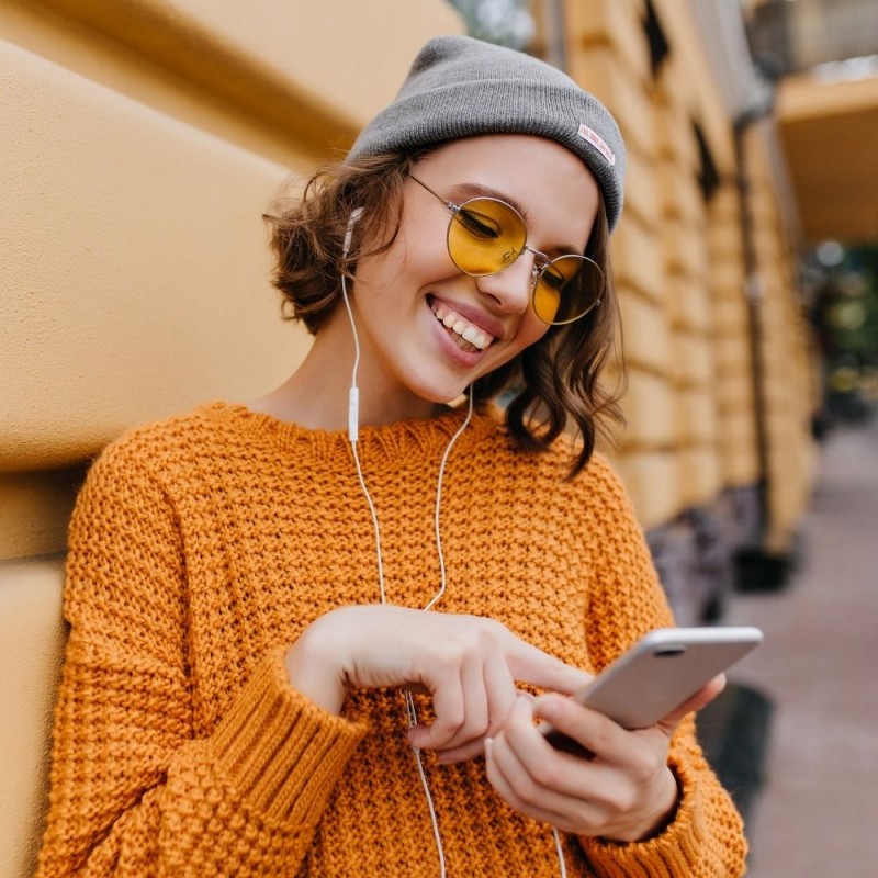 Ακουστικά Handsfree FORCELL F-Audio HR-ME25 Lightning With Microphone White Ακουστικά Handsfree FORCELL F-Audio HR-ME25 Lightning With Microphone White