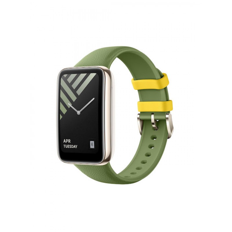 Ανταλλακτικό λουράκι Xiaomi Smart Band 7 Pro Strap Silicone Pine Green (Original)