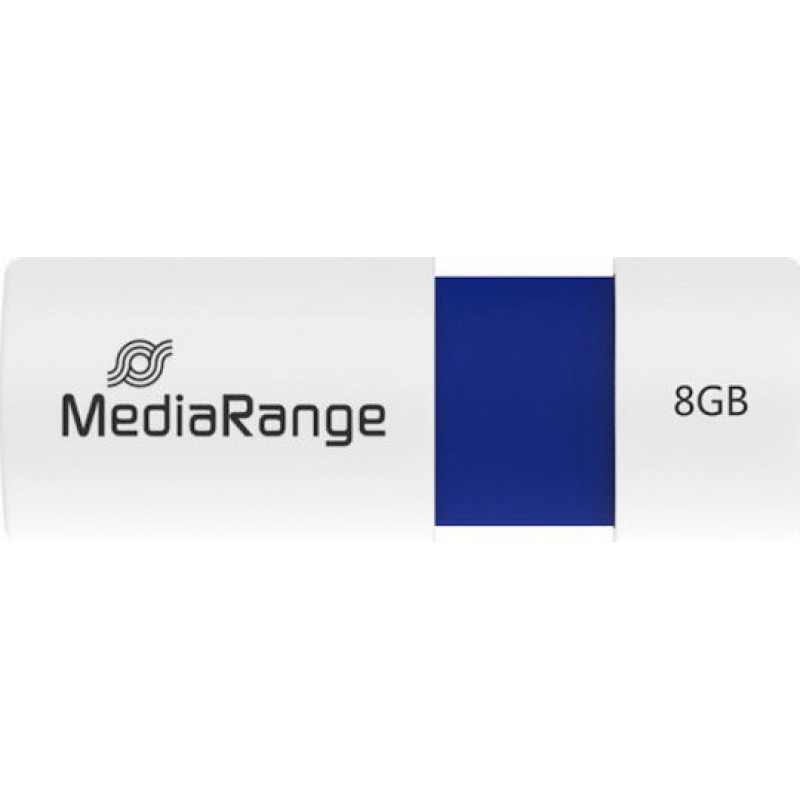  MediaRange USB 2.0 Flash Drive Color Edition 8GB Blue (MR971)