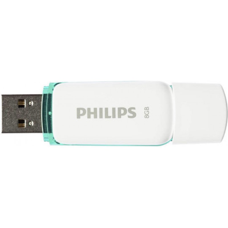 Philips Snow Edition Stick 8GB USB 2.0 Green (FM08FD70B/00)