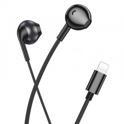 Ακουστικά Handsfree Hoco M115 Sagacious Universal Mε Mικρόφωνο iP Black