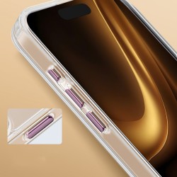 Θήκη Clear Thin Mag Cover Case With Magsafe iPhone 16 (6.1") Transparent Pink