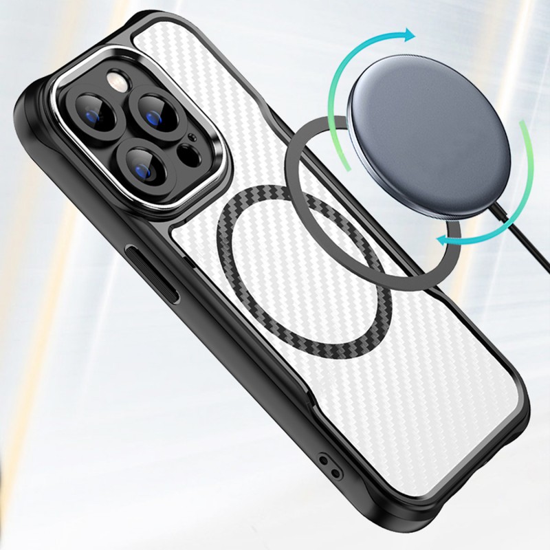 Θήκη Defender Carbon Mag Case Apple iPhone 16 Pro Max (6.9") Black