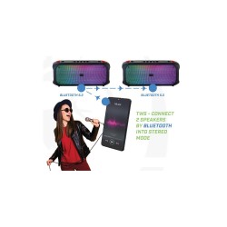 Φορητό Ηχείο RebelTec SoundBox 650 Multimedia Speaker, Bluetooth, FM Radio, USB
