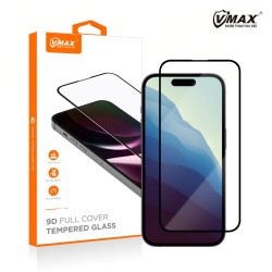 Γυαλί Προστασίας Vmax for Apple iPhone 14 Pro Max (6.7") Full Glue 10D Tempered Glass AntiShock Black