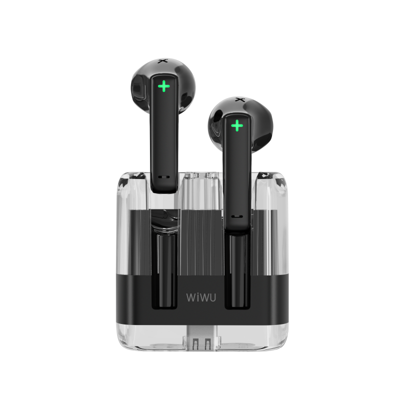 Ακουστικά Bluetooth Wiwu Earphone T21 TWS Black