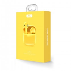 Ακουστικά Bluetooth XO Earphone X23 TWS Yellow Ακουστικά Bluetooth XO Earphone X23 TWS Yellow