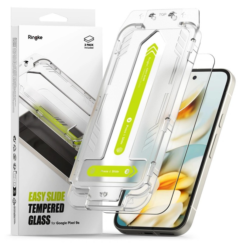 Γυαλί Προστασίας Ringke Easy Slide 2-Pack Google Pixel 9a Clear