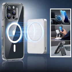 Θήκη ESR Classic Hybrid Halolock Magsafe Case & Tempered Glass iPhone 16 Pro Max (6.9") Clear